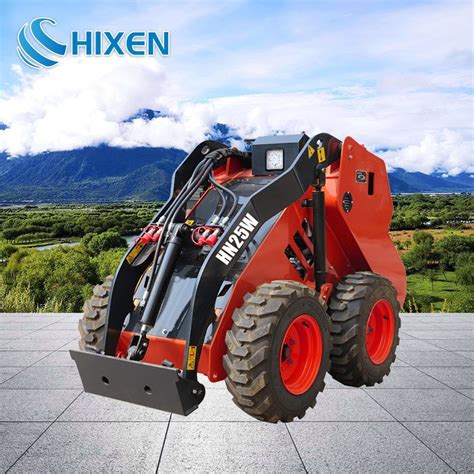 HL850 Wheeled China Skid Loader 2.8 Ton Skid Steers With 